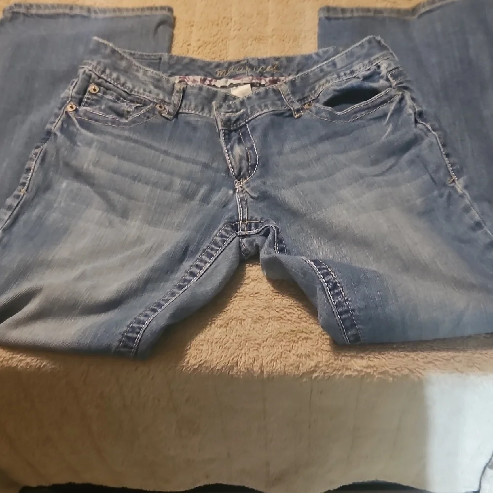 Maurices Light Blue Straight Leg Jeans - Picture 1 of 4